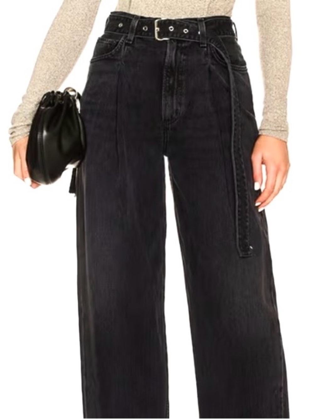 AGOLDE Belted Baggy jeans